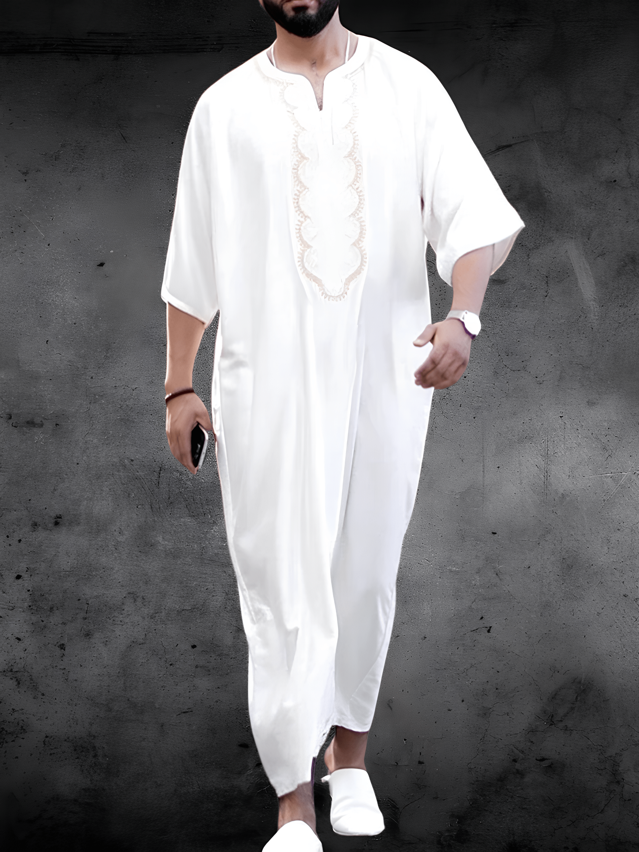 Djellaba Homme Blanche